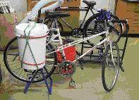 People powered bicycle pumps may help alleviate sewage problems and health risks.